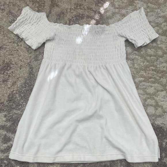 Coquette White Off shoulder shirt (similar to model picture) - Picture 1 of 2